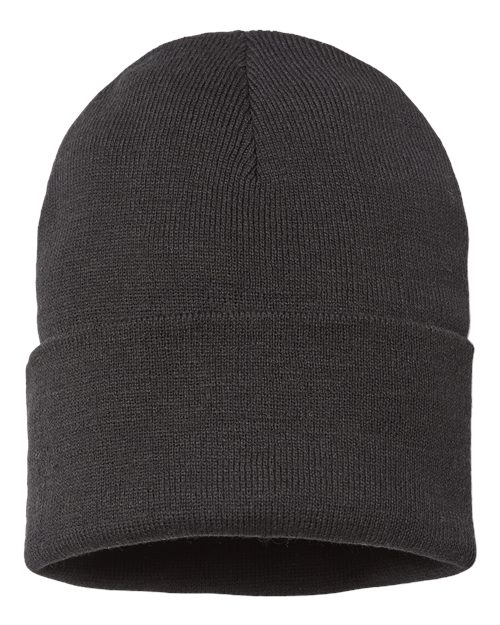 Atlantis Headwear PURE — Sustainable Beanie — Black