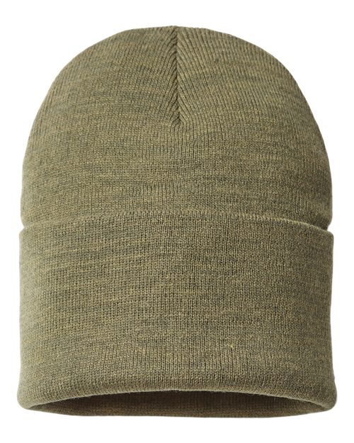 Atlantis Headwear PURE — Sustainable Beanie — Olive
