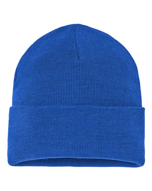 Atlantis Headwear PURE — Sustainable Beanie — Royal