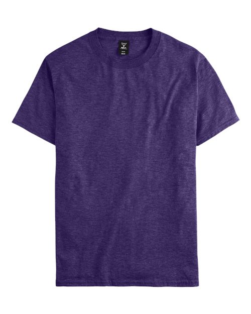 Hanes 5180 — Unisex Beefy-T® T-Shirt — Grape Smash Heather