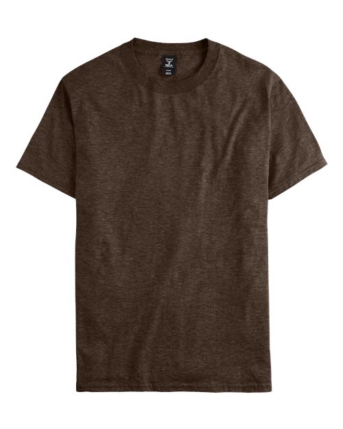 Hanes 5180 — Unisex Beefy-T® T-Shirt — Heather Brown