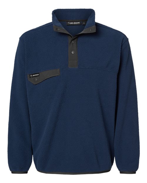 DRI DUCK 7355 — Men's Brooks Sherpa Mountain Fleece — Deep Blue