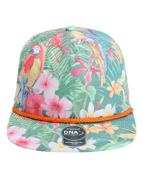 Imperial DNA010 — The Aloha Rope Cap — Hawaiin Rainforest