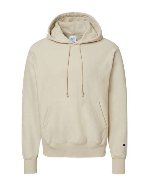 Champion S101 — Unisex Reverse Weave® Hooded Sweatshirt — Sand
