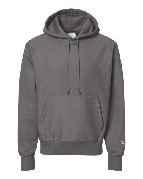 Champion S101 — Unisex Reverse Weave® Hooded Sweatshirt — Stone Grey