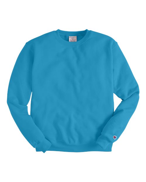 Champion S600 — Unisex Powerblend® Crewneck Sweatshirt — Blue Lagoon