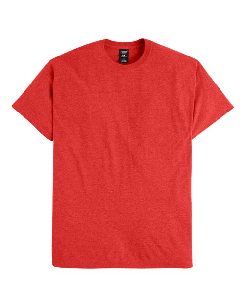 Hanes 42TB — Perfect-T Triblend T-Shirt — Poppy Red Heather