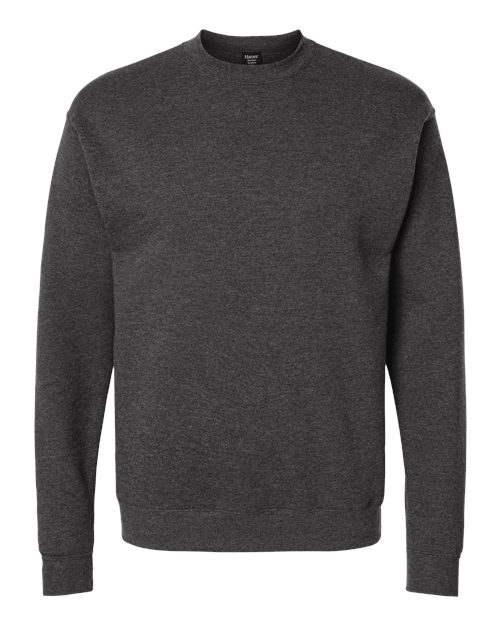 Hanes RS160 — Unisex Perfect Sweats Crewneck Sweatshirt — Charcoal Heather