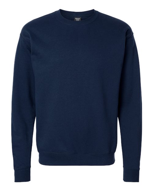 Hanes RS160 — Unisex Perfect Sweats Crewneck Sweatshirt — Navy
