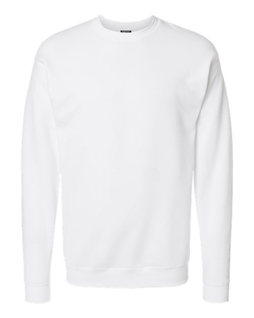 Hanes RS160 — Unisex Perfect Sweats Crewneck Sweatshirt — White