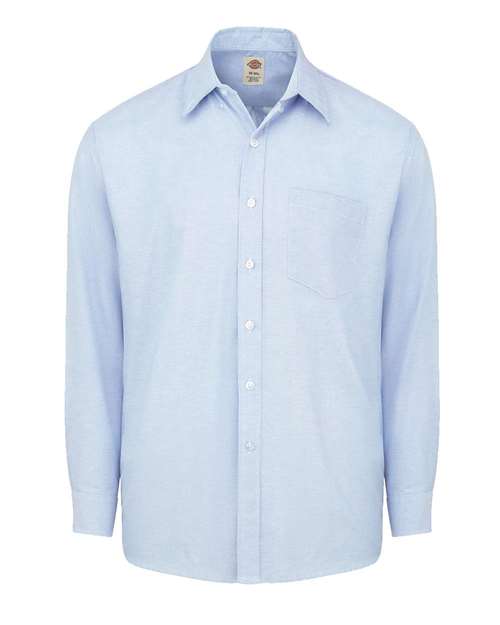 Dickies SSS36T — Men's Tall Oxford Shirt — Light Blue