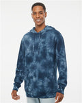 Independent Trading Co. PRM4500TD — Unisex Midweight Tie-Dyed Hooded Sweatshirt — main view