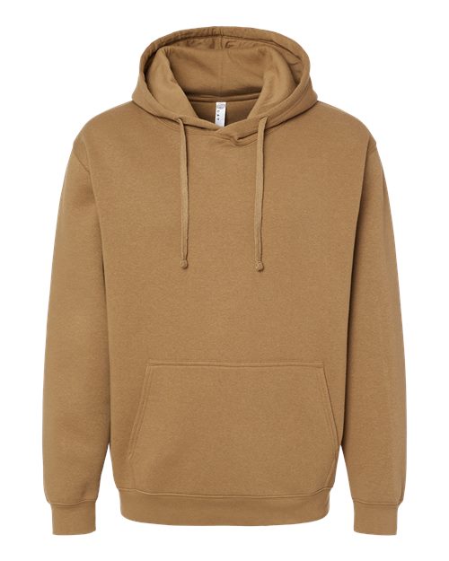 LAT 6926 — Unisex Elevated Fleece Hoodie Sweatshirt — Coyote Brown