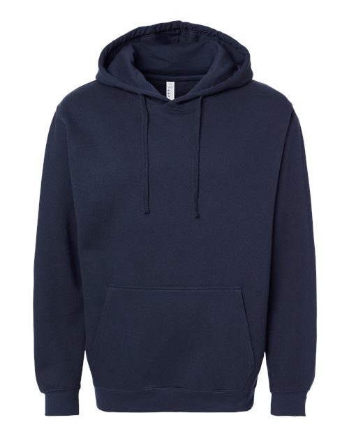 LAT 6926 — Unisex Elevated Fleece Hoodie Sweatshirt — Navy