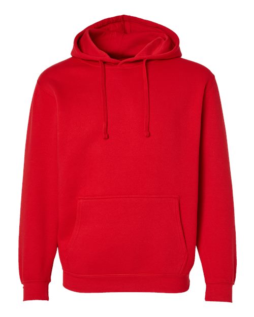 LAT 6926 — Unisex Elevated Fleece Hoodie Sweatshirt — Red