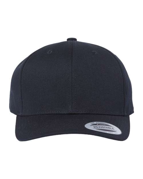 YP Classics 6389 — CVC Snapback Cap — Black