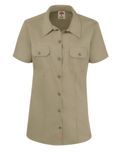Dickies FS57 — Women's Short Sleeve Work Shirt — main view