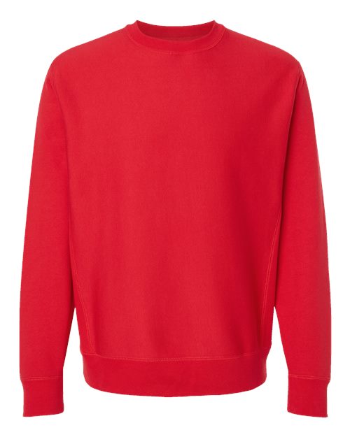 Independent Trading Co. IND5000C — Unisex Legend Premium Heavyweight Cross-Grain Crewneck Sweatshirt — Red