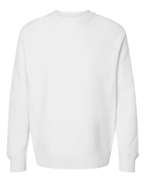 Independent Trading Co. IND5000C — Unisex Legend Premium Heavyweight Cross-Grain Crewneck Sweatshirt — White