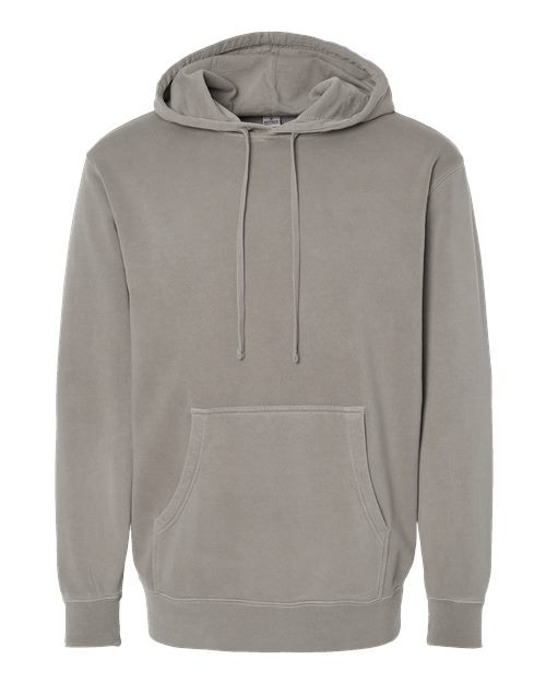Independent Trading Co. PRM4500 — Unisex Midweight Pigment-Dyed Hooded Sweatshirt — Pigment Cement