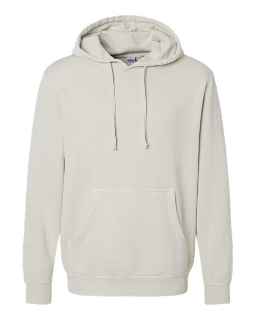 Independent Trading Co. PRM4500 — Unisex Midweight Pigment-Dyed Hooded Sweatshirt — Pigment Ivory