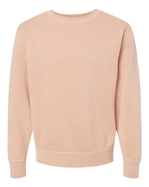 Independent Trading Co. PRM3500 — Unisex Midweight Pigment-Dyed Crewneck Sweatshirt — Pigment Dusty Pink