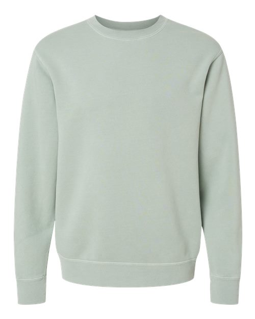 Independent Trading Co. PRM3500 — Unisex Midweight Pigment-Dyed Crewneck Sweatshirt — Pigment Sage