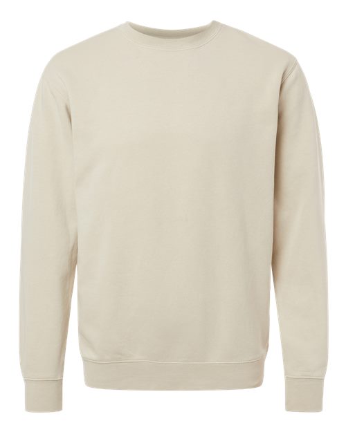 Independent Trading Co. PRM3500 — Unisex Midweight Pigment-Dyed Crewneck Sweatshirt — Pigment Ivory