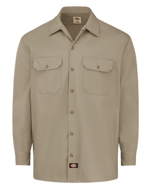 Dickies 5549 — Men's Heavyweight Cotton Long Sleeve Shirt — main view