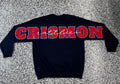 School Spirit Crewneck Sweatshirt, Gildan 1800, Custom Team Colors Pullover, Mascot Graphic Sweatshirt, Personalized School Pride Sweater