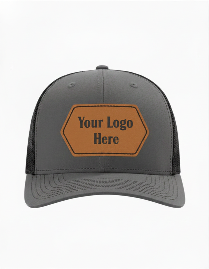 Custom Leather Patch Trucker Hat | Build Your Own | Summit Standard Co.