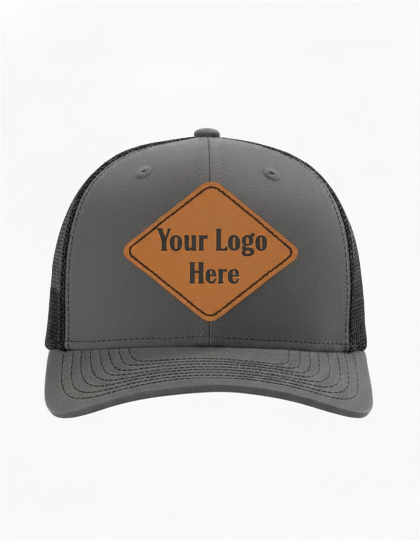 Custom Leather Patch Trucker Hat | Build Your Own | Summit Standard Co.