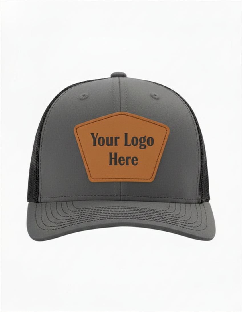 Custom Leather Patch Trucker Hat | Build Your Own | Summit Standard Co.