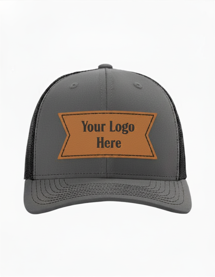 Custom Leather Patch Trucker Hat | Build Your Own | Summit Standard Co.