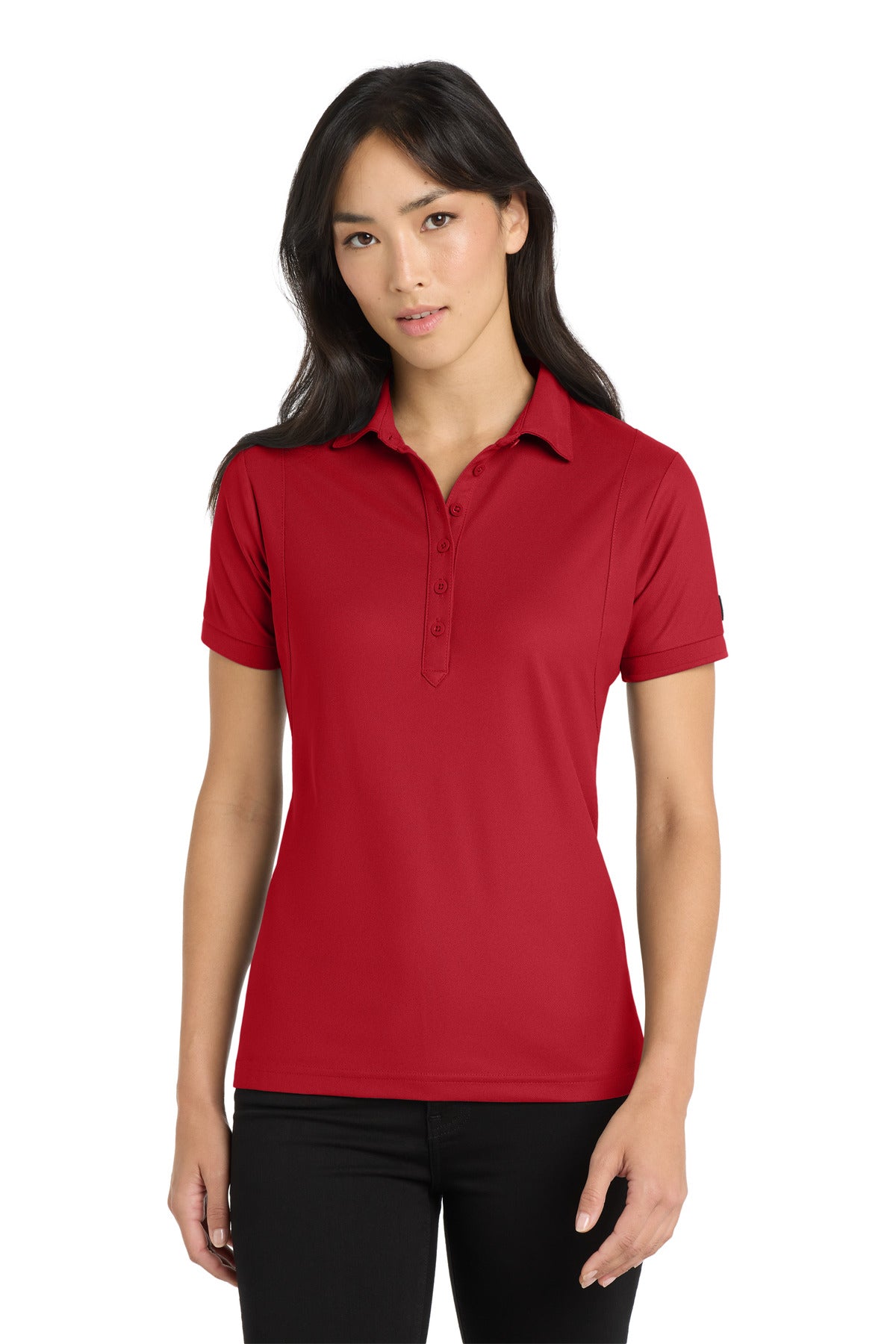 OGIO - Jewel Polo. LOG101 — Signal Red