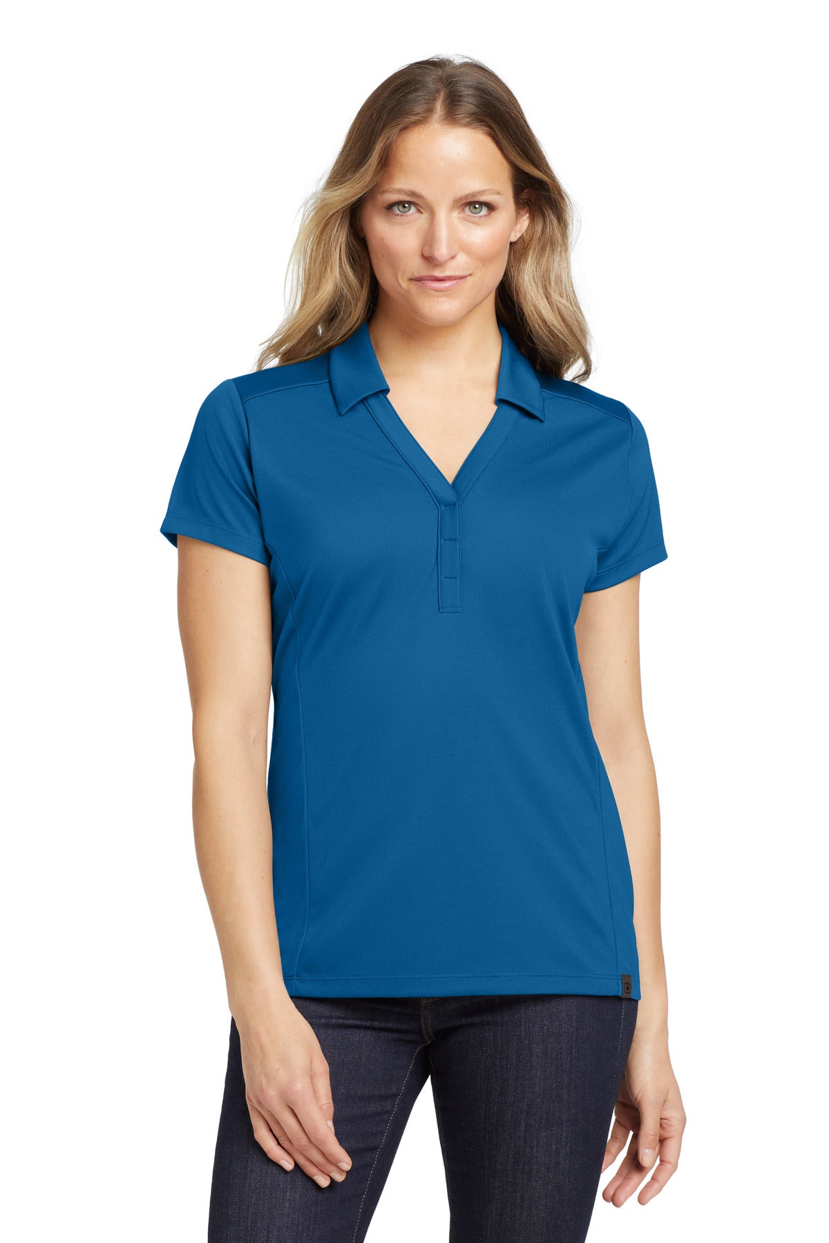 OGIO Women's Framework Polo. LOG125 — Bolt Blue