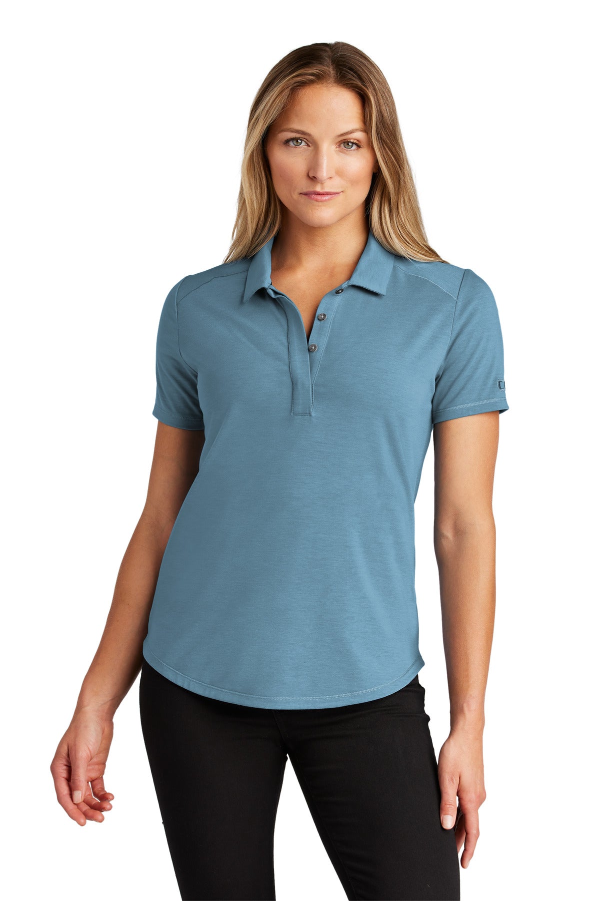 OGIO Women's Motion Polo LOG152 — Blue Mist