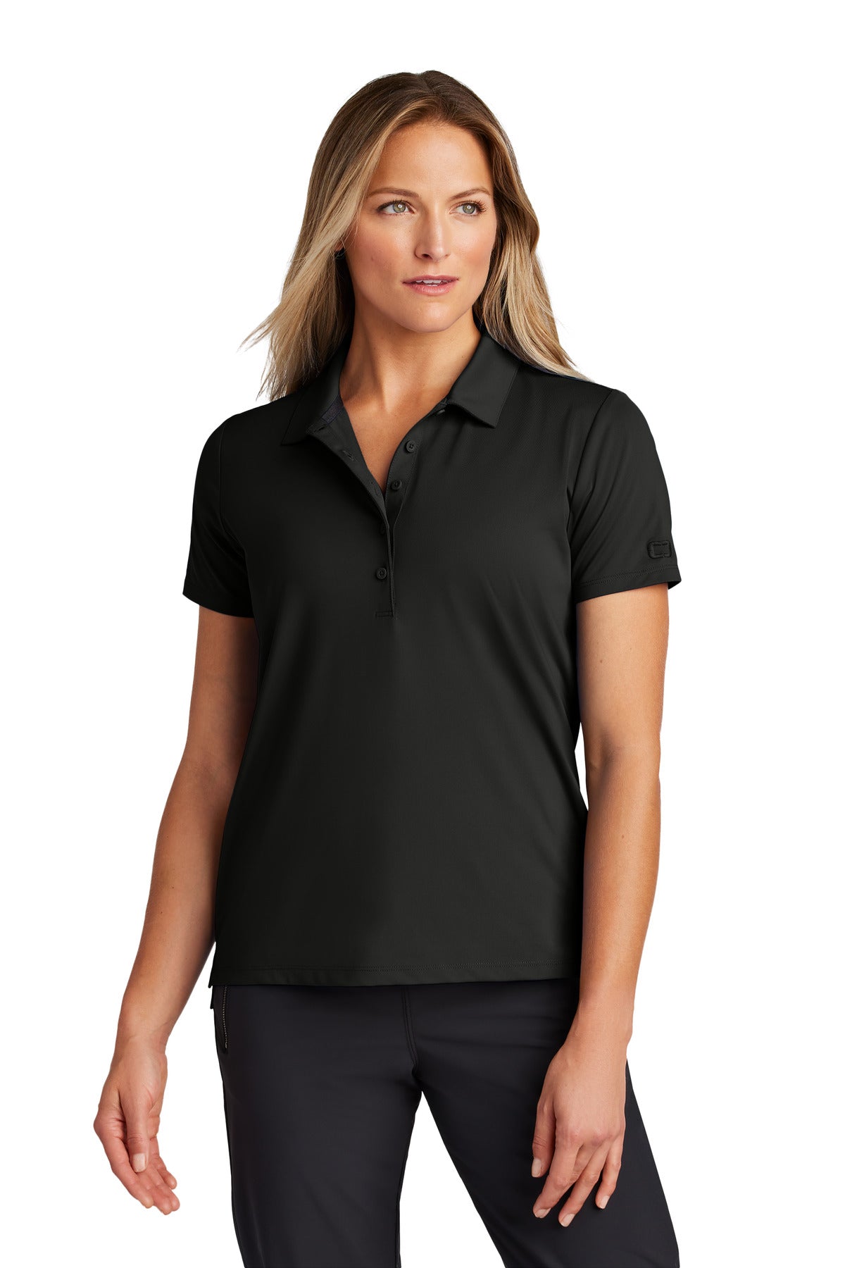 OGIO Women's Regain Polo LOG170 — Blacktop