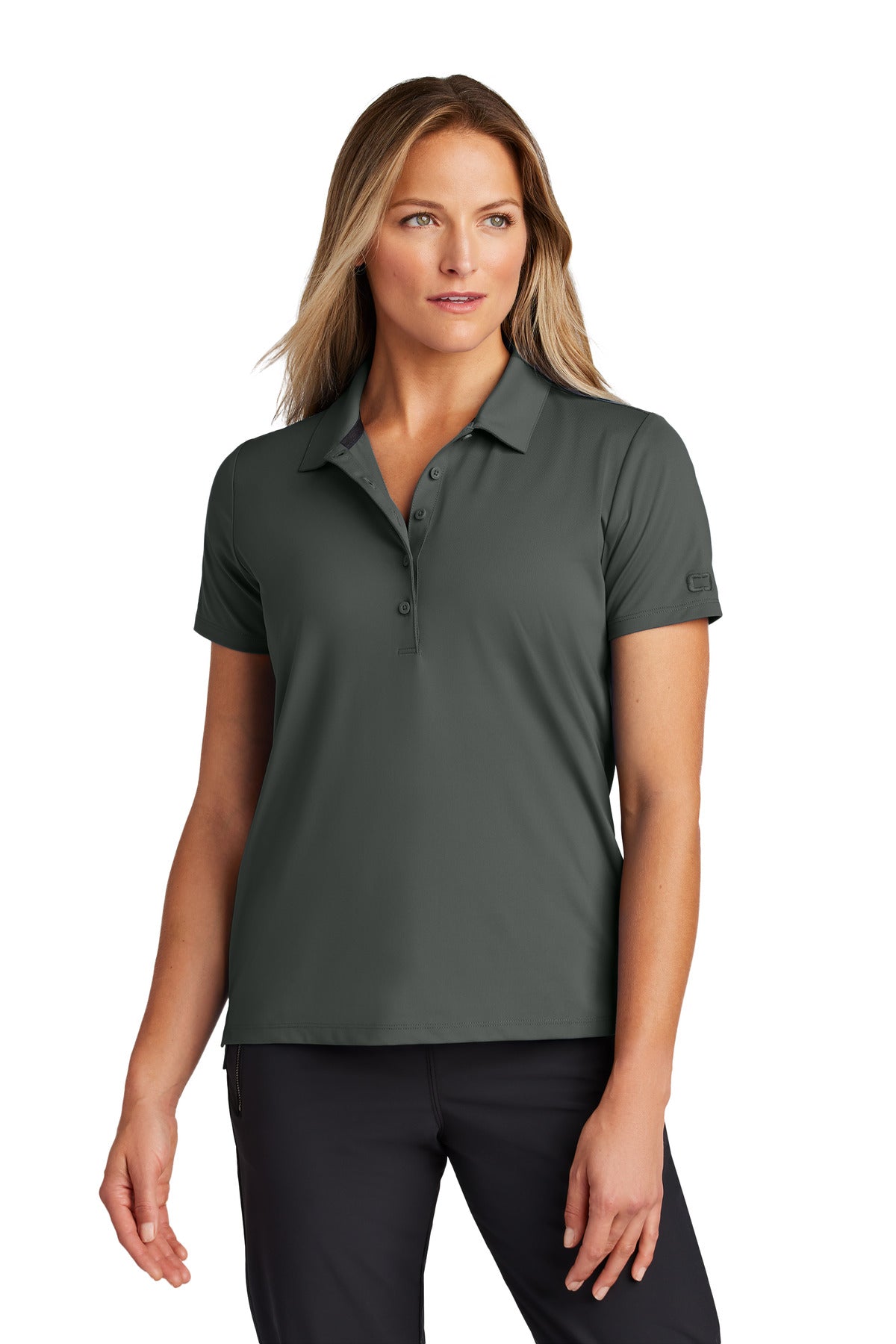 OGIO Women's Regain Polo LOG170 — Tarmac Grey