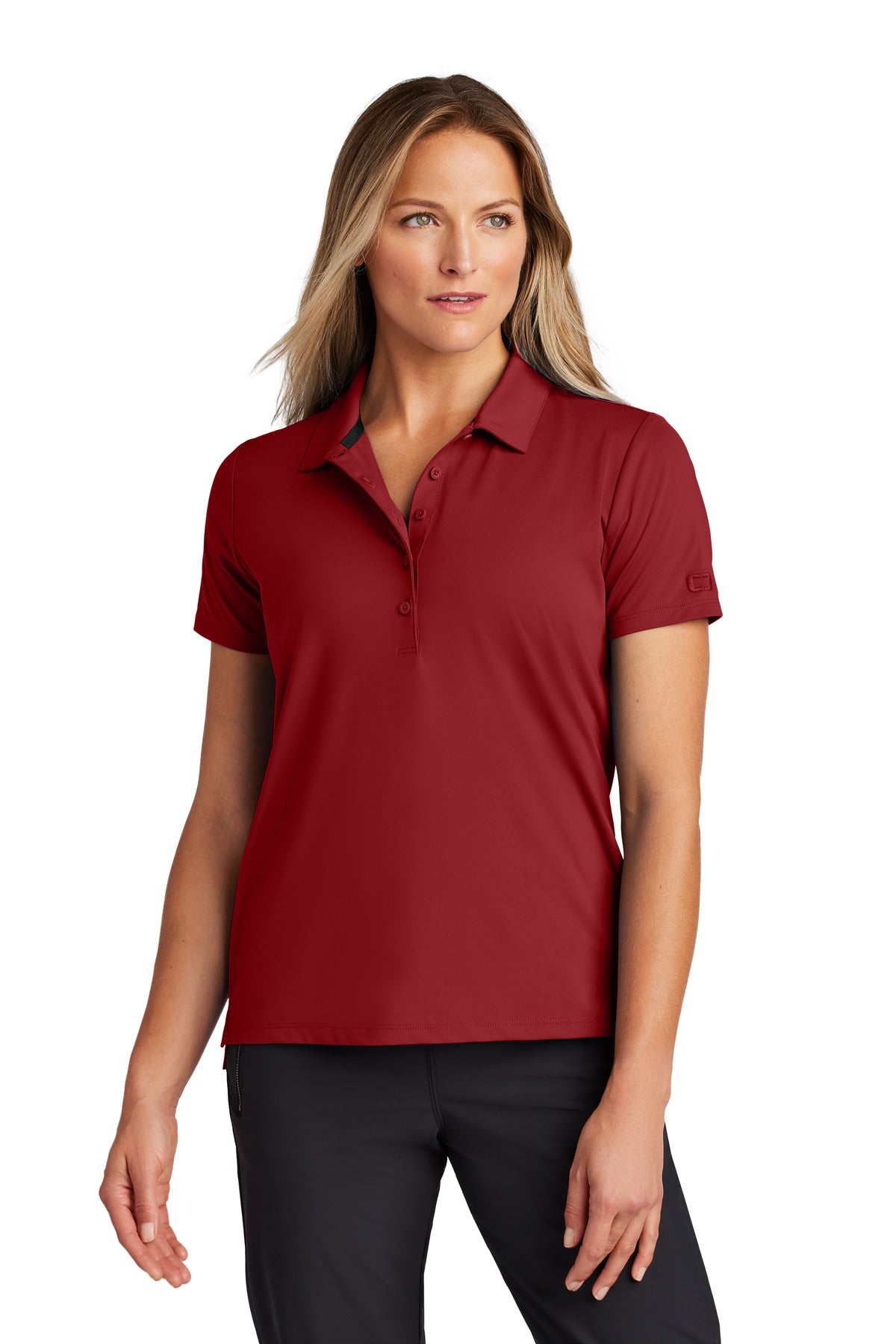 OGIO Women's Regain Polo LOG170 — Signal Red