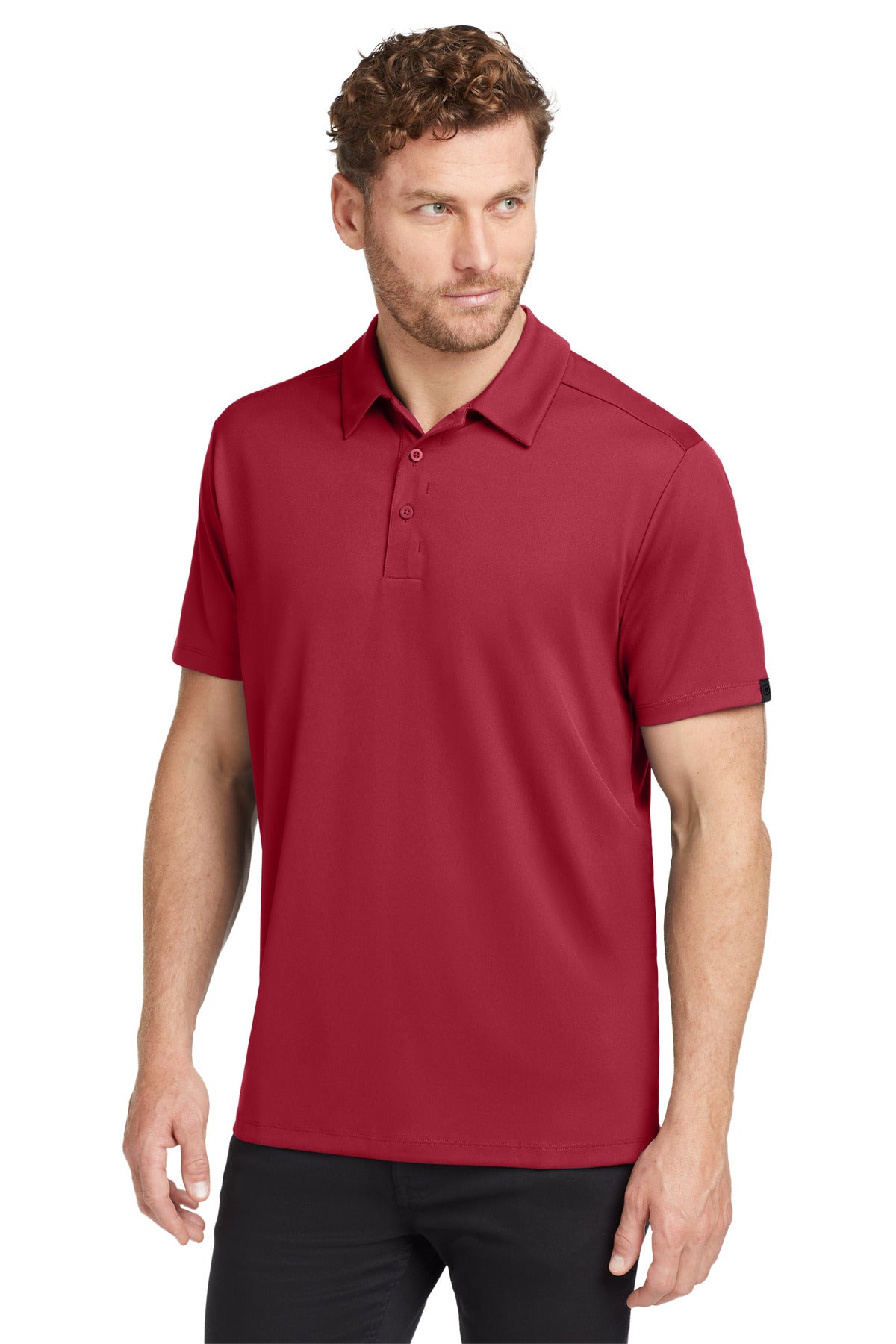 OGIO Framework Polo. OG125 — Signal Red