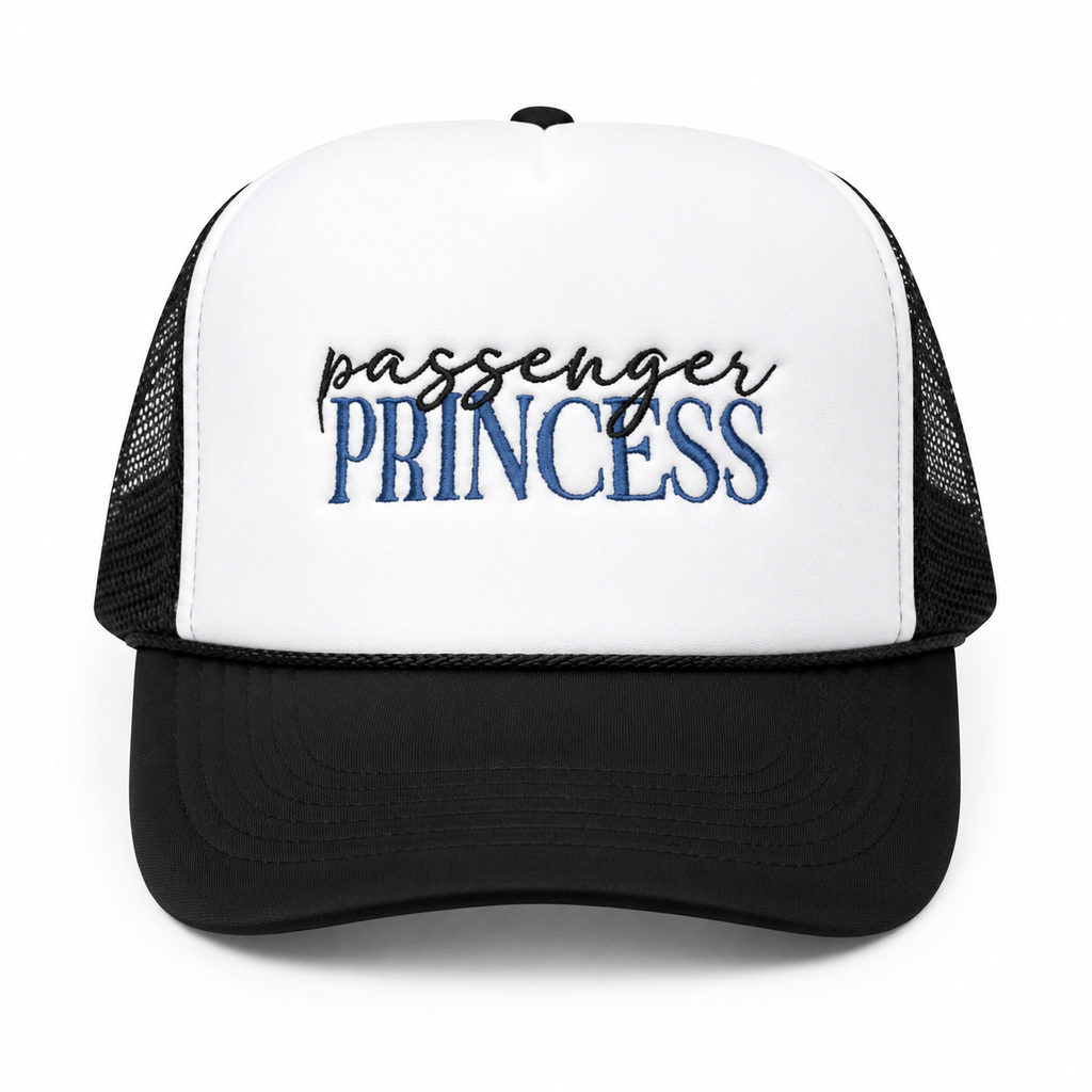 Passenger Princess Embroidered Trucker Hat