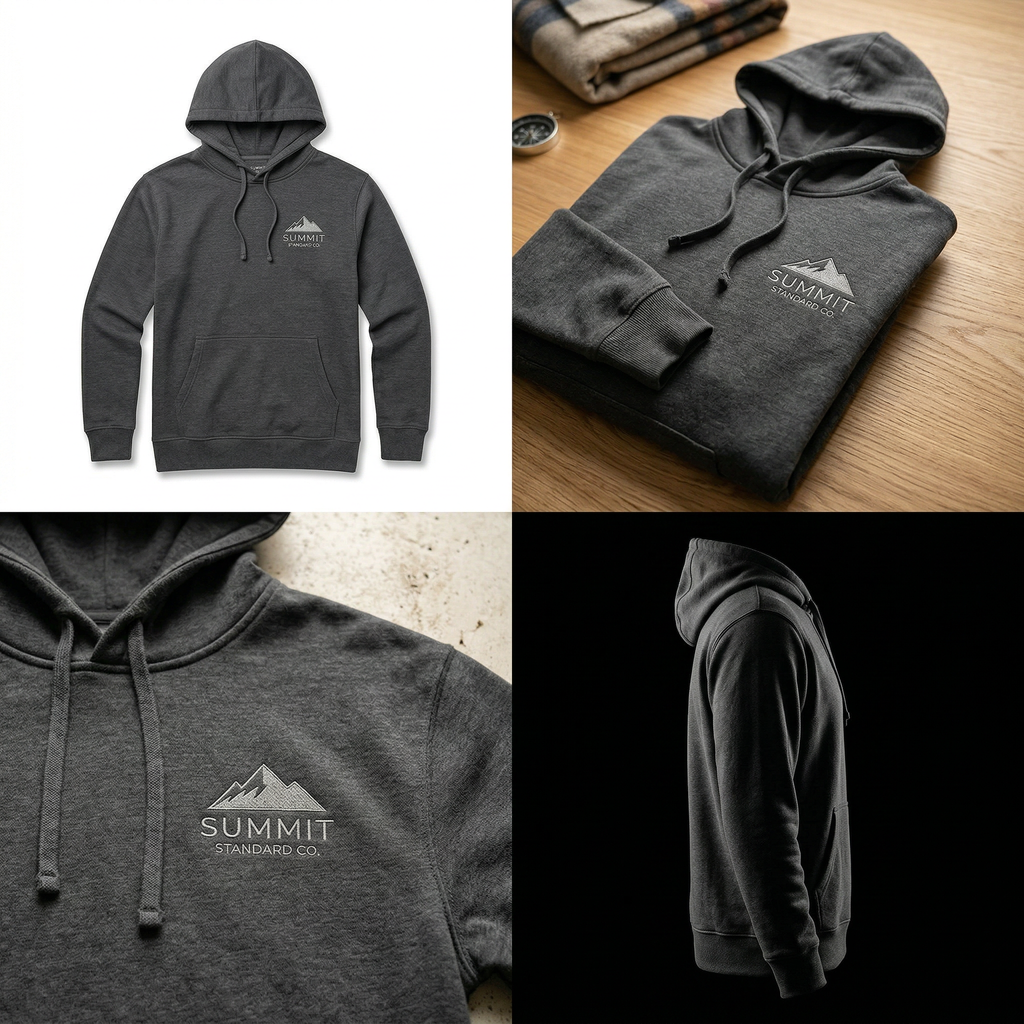 Summit Standard Hoodie — Charcoal